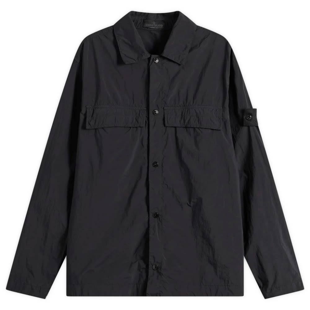 Stone Island Ghost Nylon Smerigliato Shirt Jacket