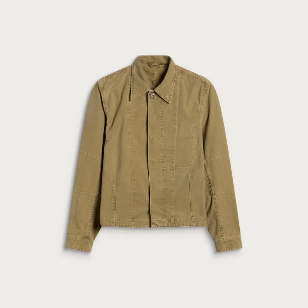 Our Legacy Pigment Khaki Knife Edge Twill Machine Jacket