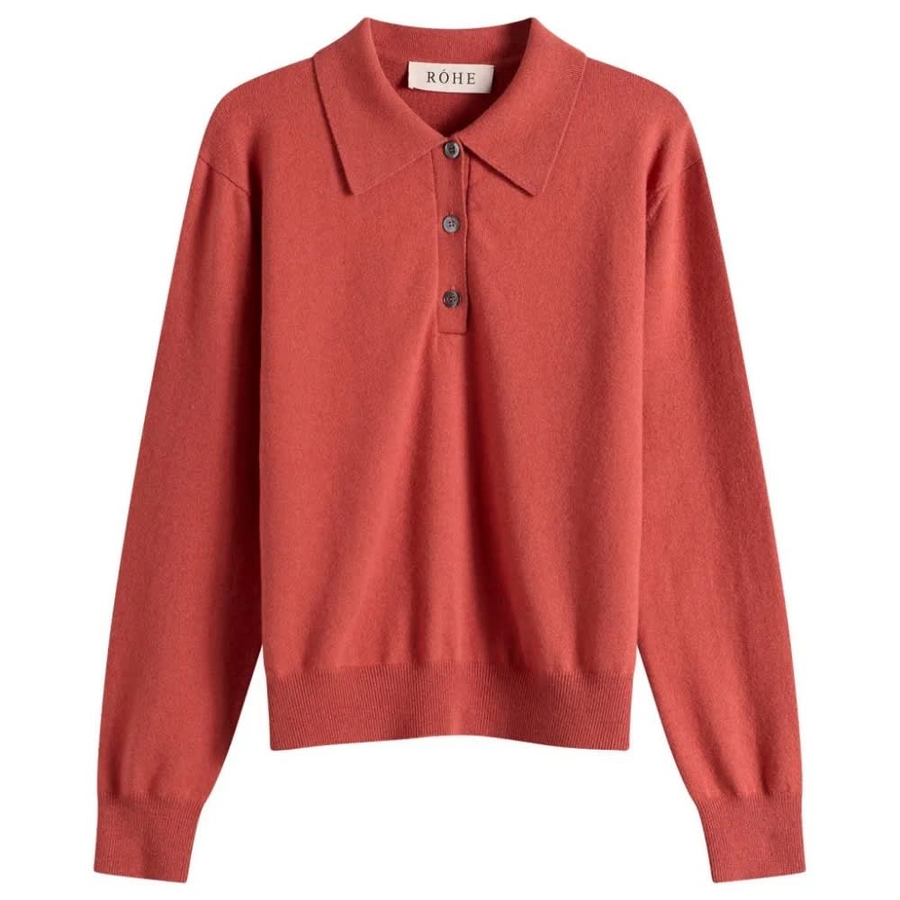 Róhe Classic Knitted Polo