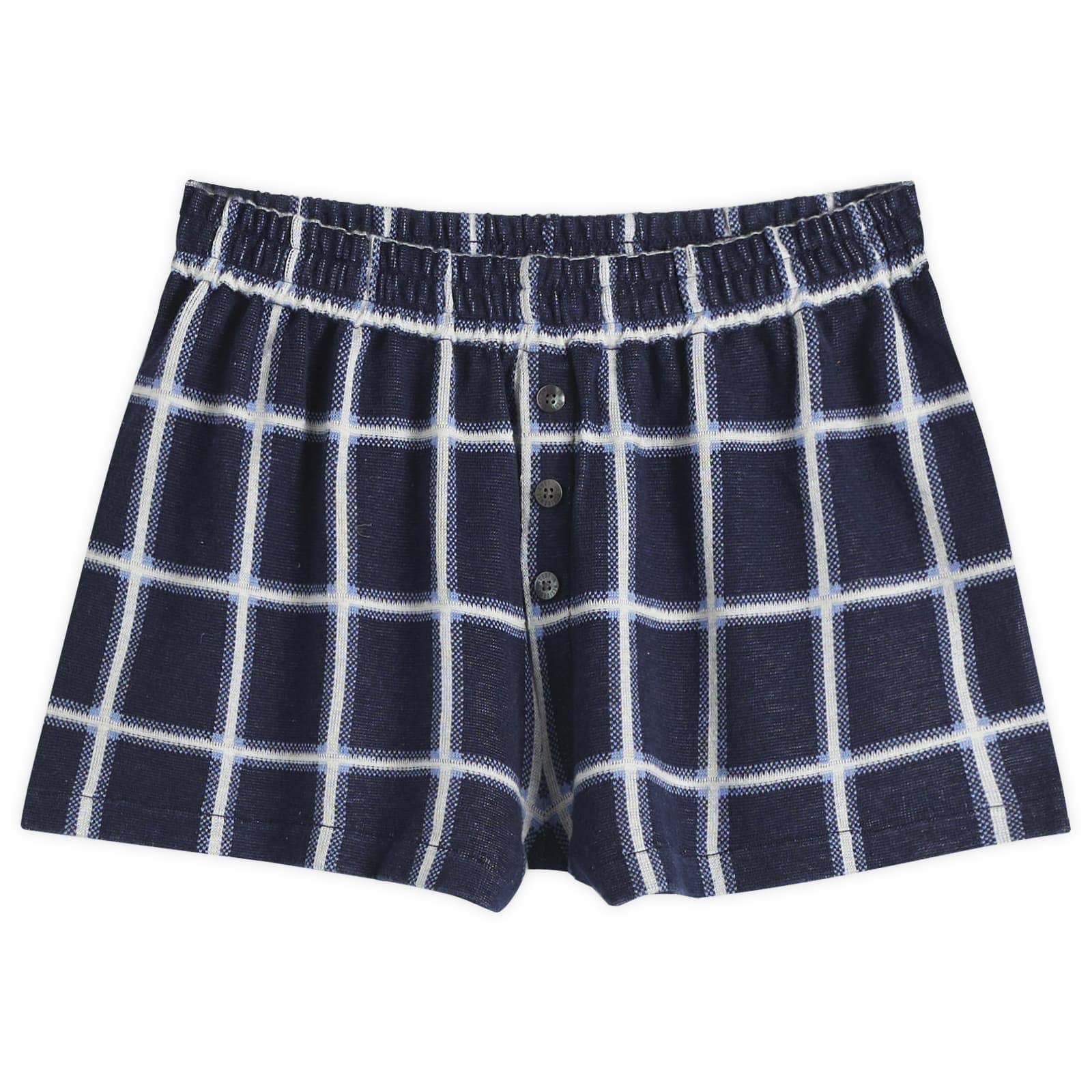 GUEST IN RESIDENCE Picnic Plaid Shorts