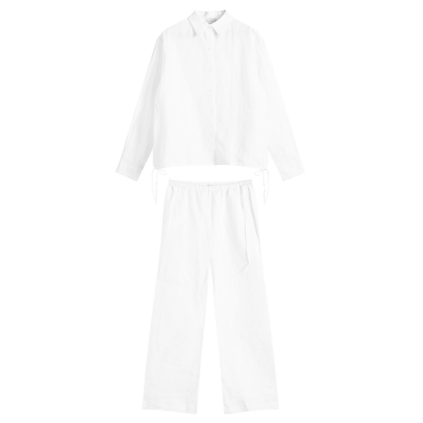 Deiji Studios Linen Tie Split Set