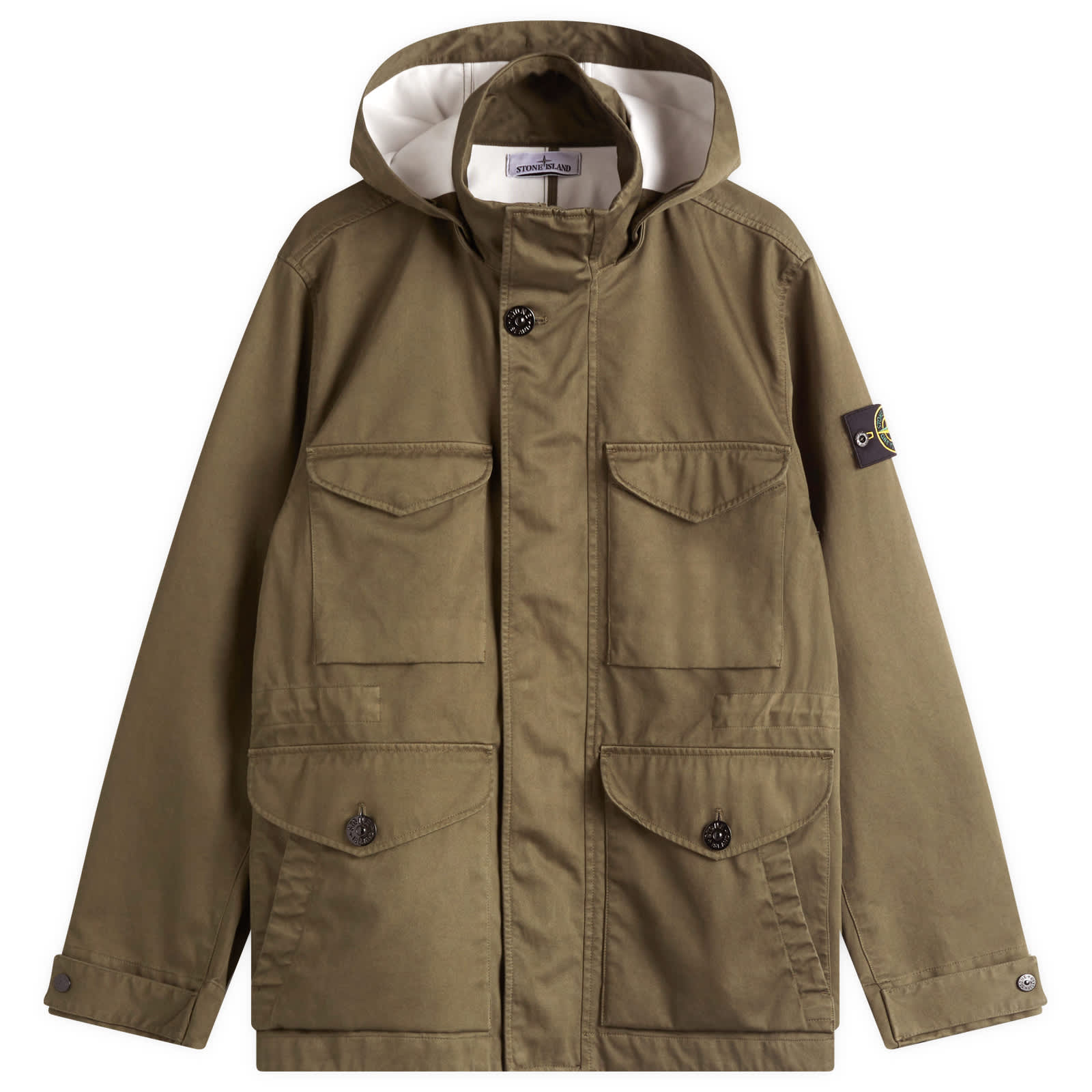 Stone Island Raso Gommato 3L Field Jacket