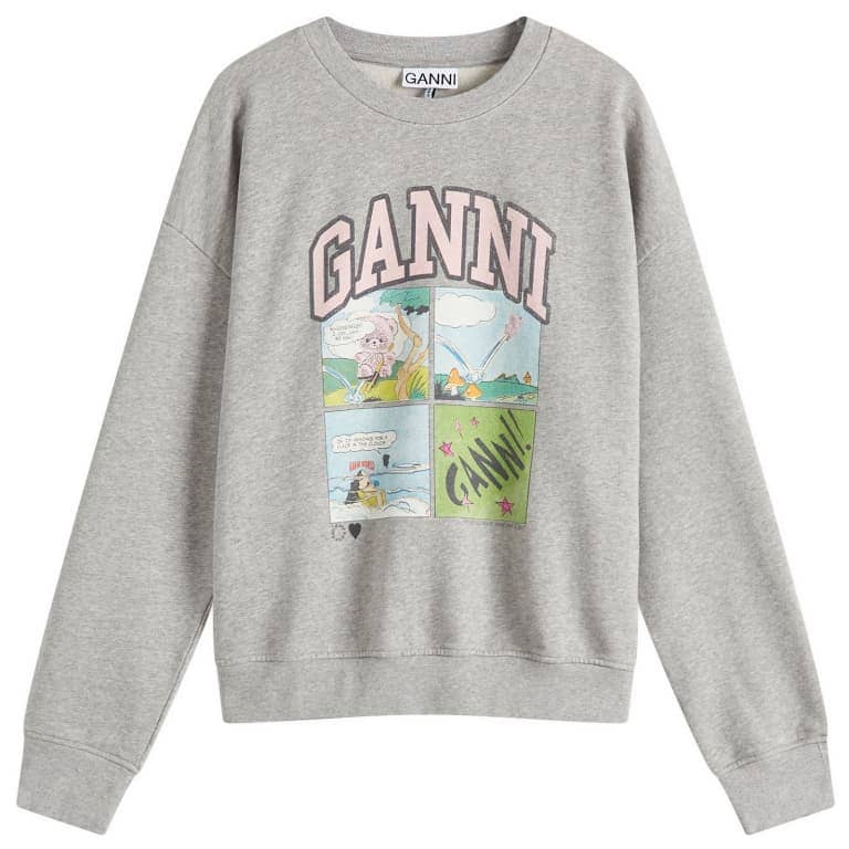 GANNI Isoli BD Oversized Sweatshirt