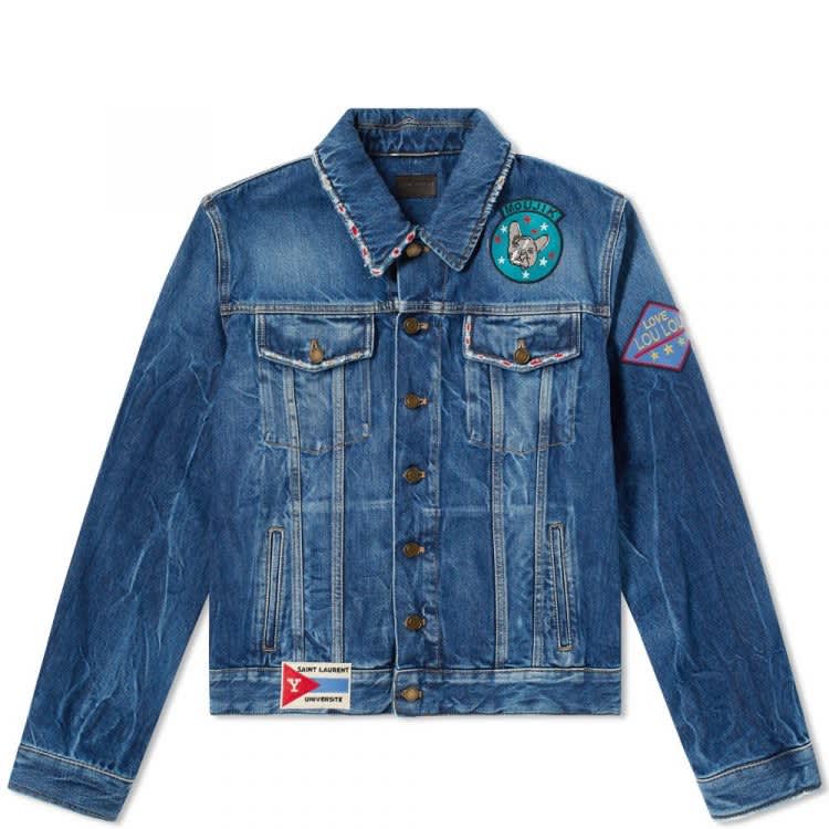 Souvenir Patch Denim Jacket