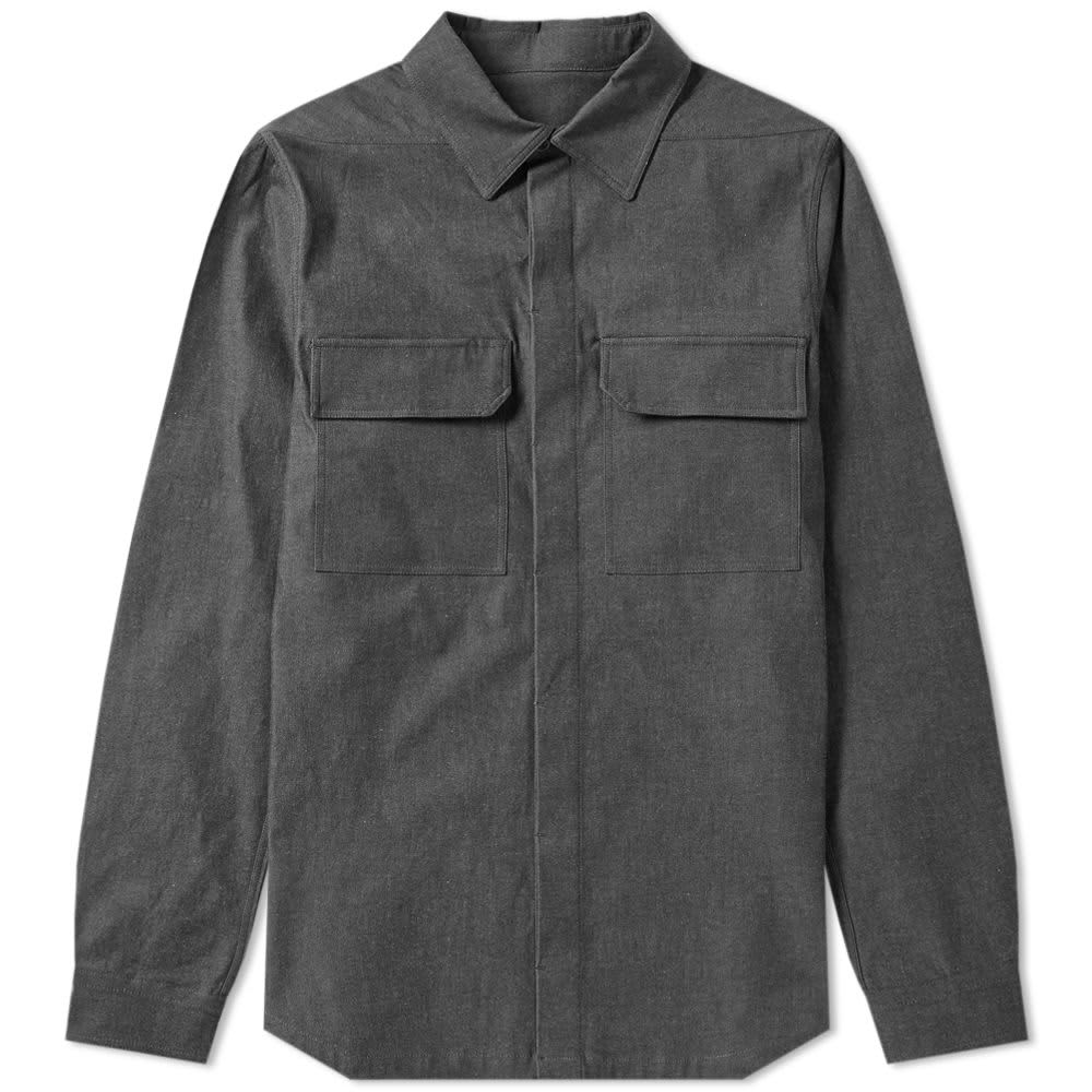 Rick Owens Canvas Overshirt