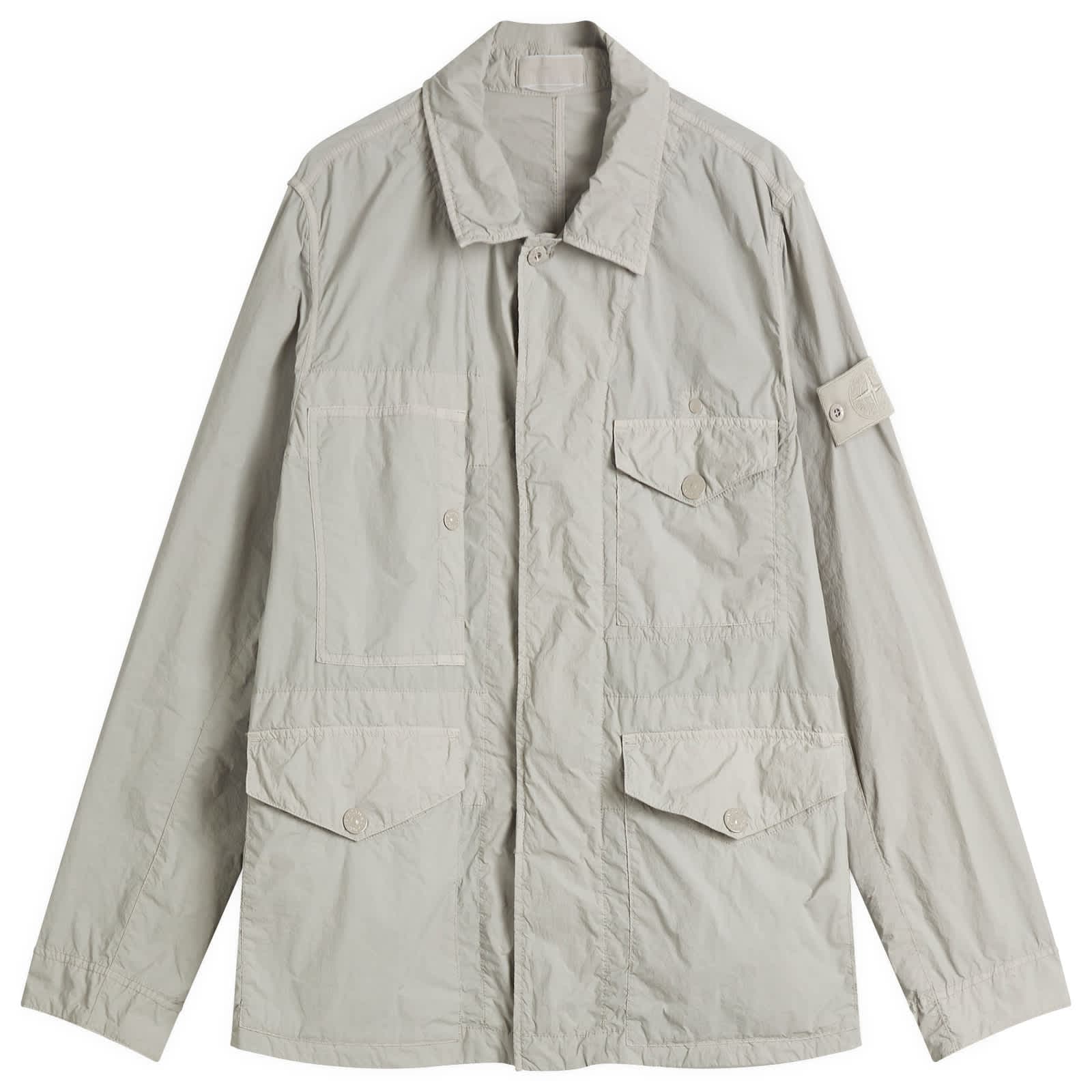 Stone Island Ghost Piece Nylon Smerigliato Field Jacket