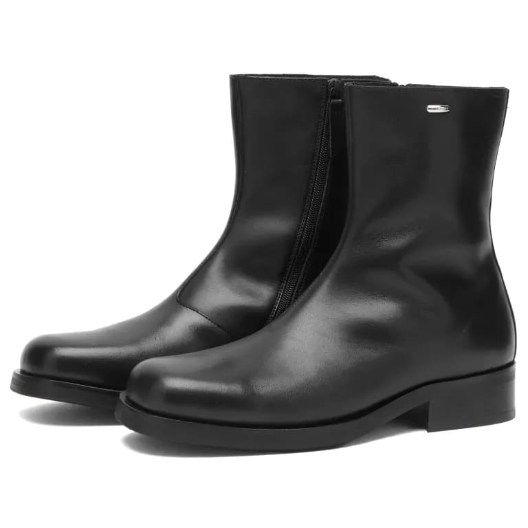 A black pair of Our Legacy Camion Boots