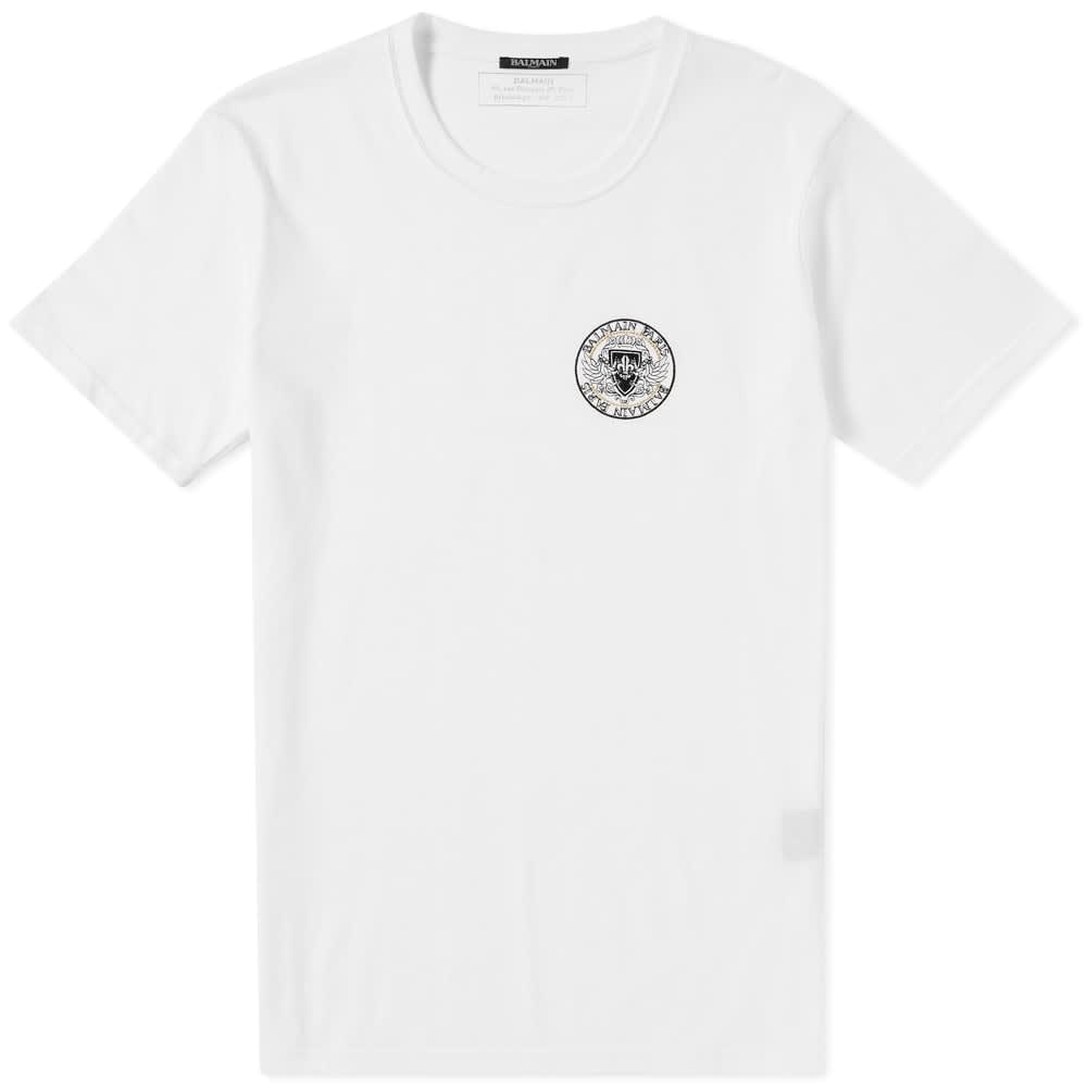 Embroidered Chest Logo Tee