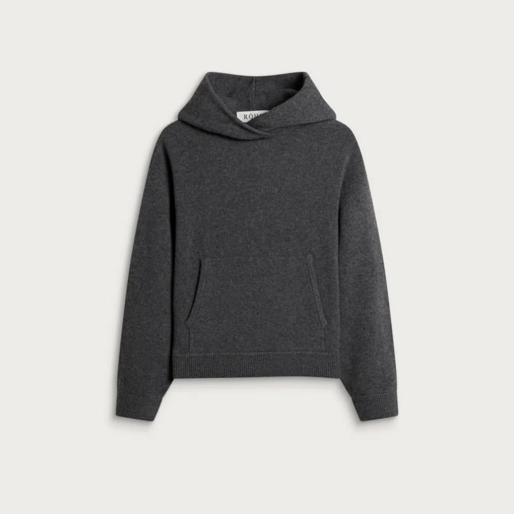Róhe Hooded Kangaroo Jumper