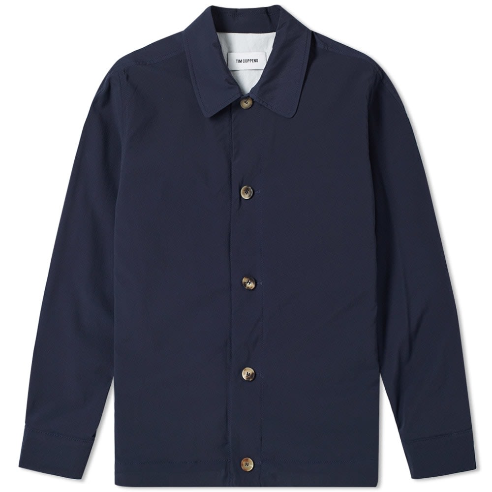 Drawstring Tech Coach Jacket