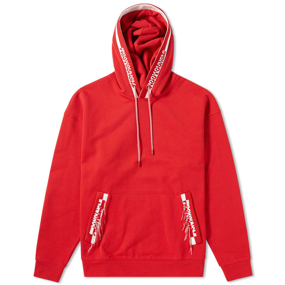 Oversized Branding Taped Hoody