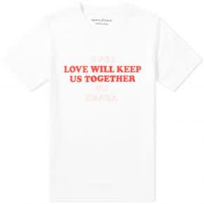 Love Will Tear Us Reversible Print Tee