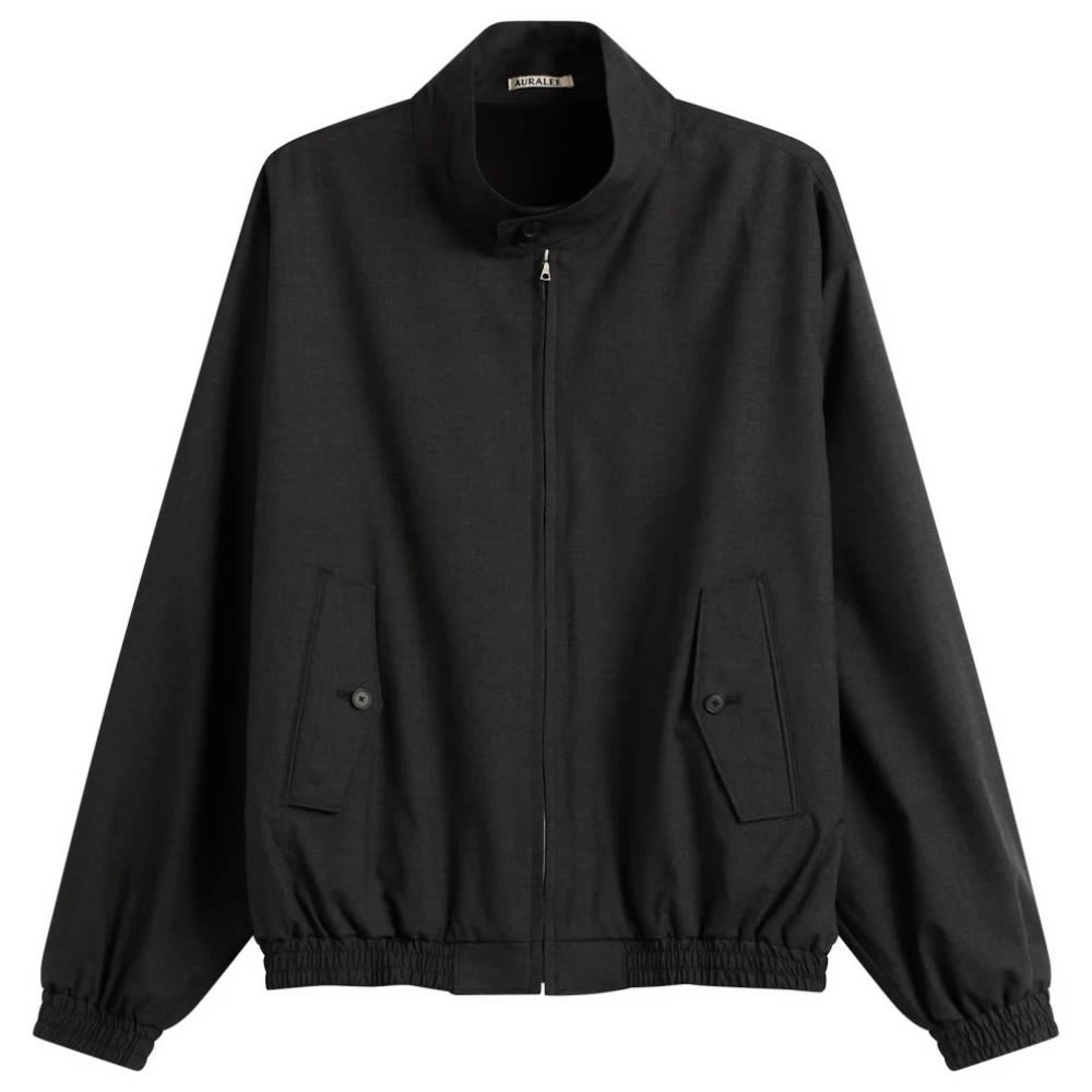Auralee Tropical Wool Zip Blouson