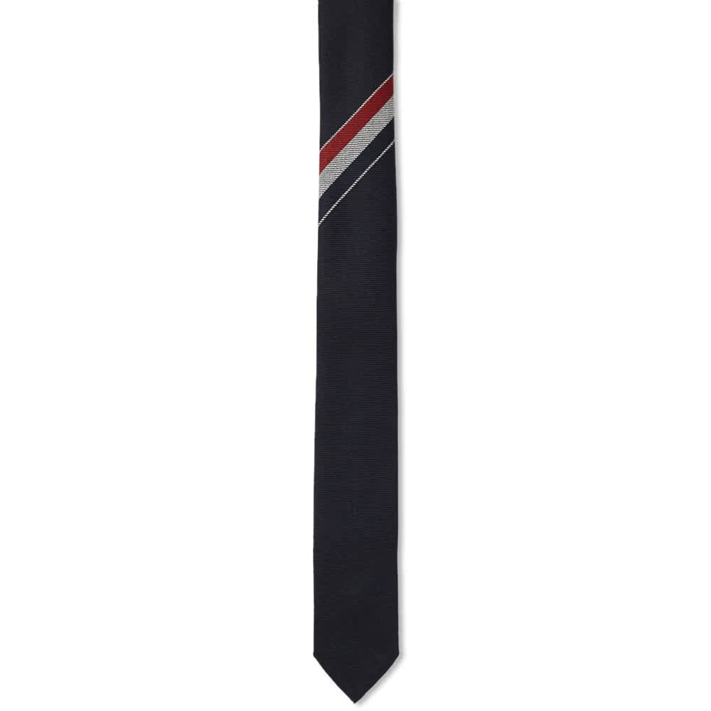 Thom Browne Engineered Stripe Tie