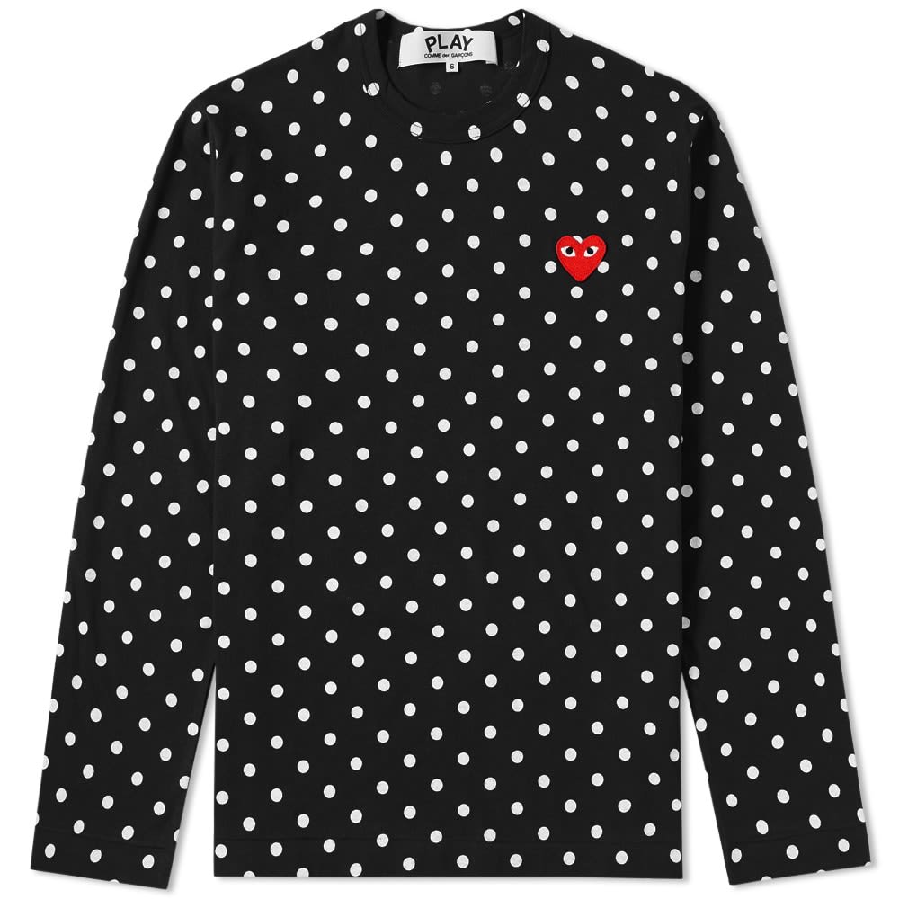 Long Sleeve Polka Dot Tee