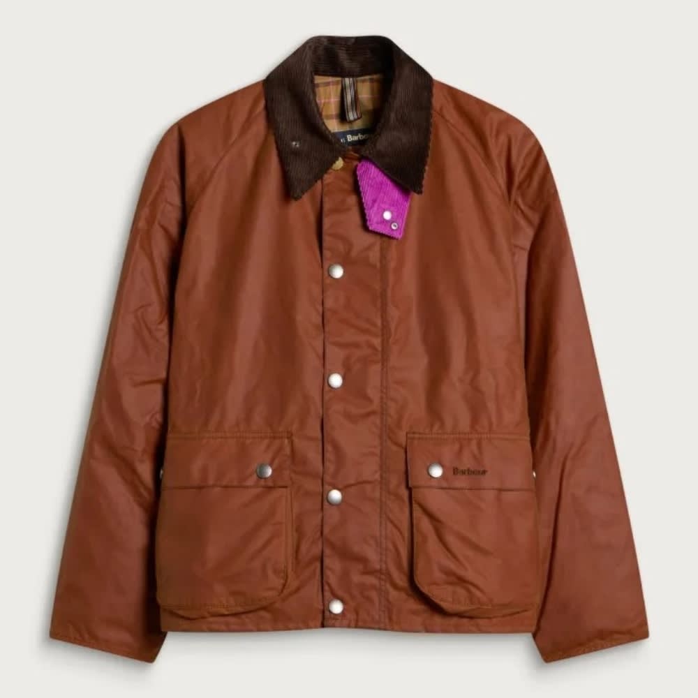 arbour x Paul Smith Key Transport Wax Jacket in Russet