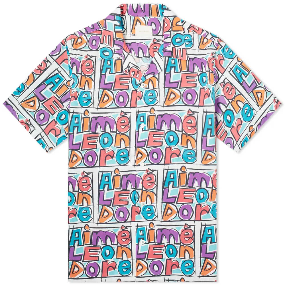 Aimé Leon Dore Crayon Vacation Shirt Purple | END. (US)