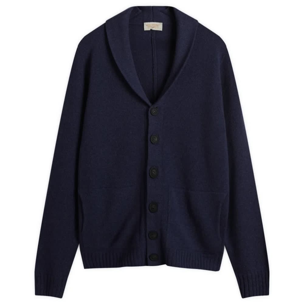 John Smedley Rockford Cashmere Shawl Collar Cardigan