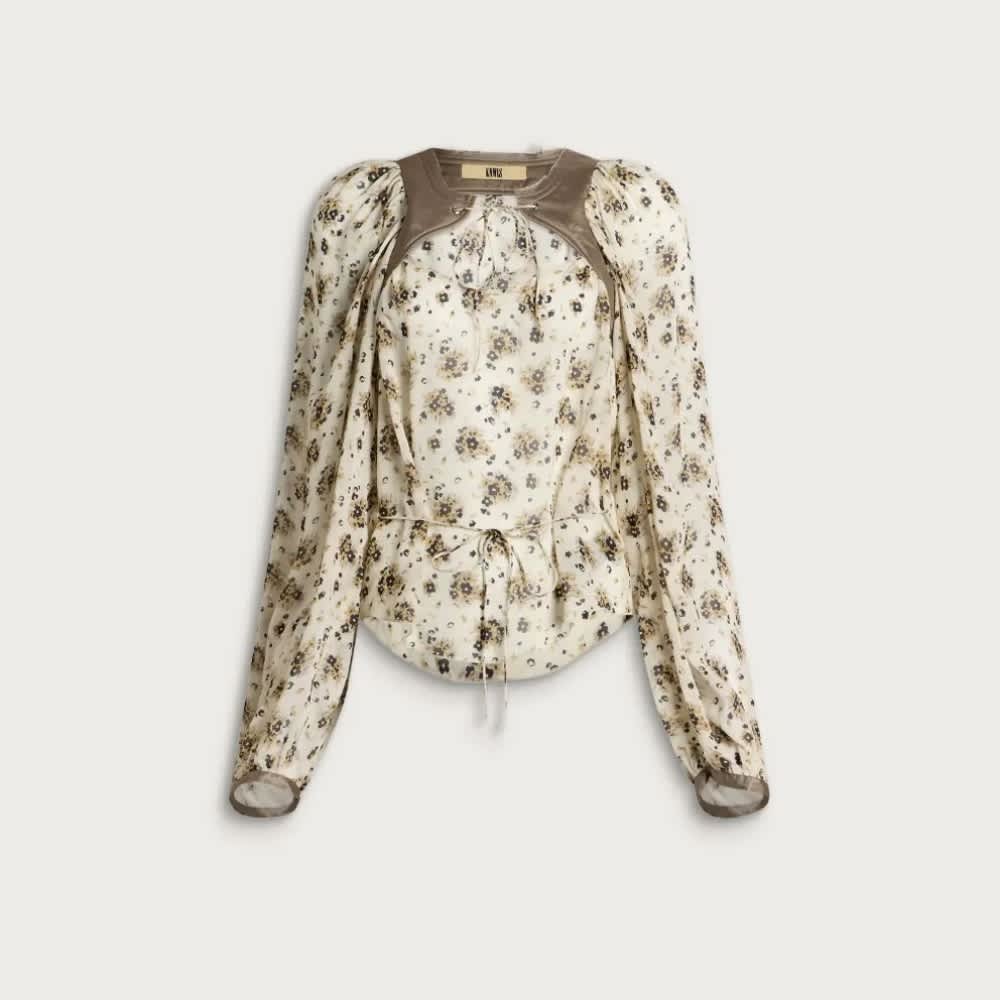 KNWLS SABLE BLOUSE