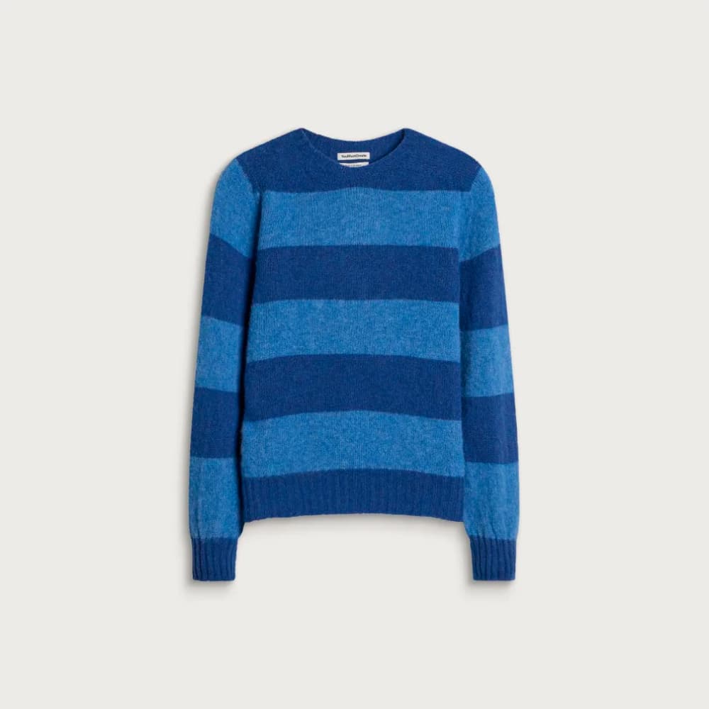 YMC Suedehead Stripe Knit