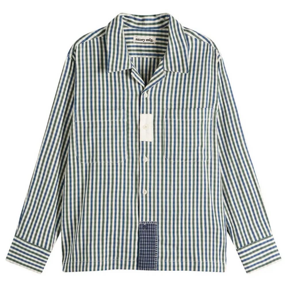 Story mfg. Check PA Shirt - Presented by END.