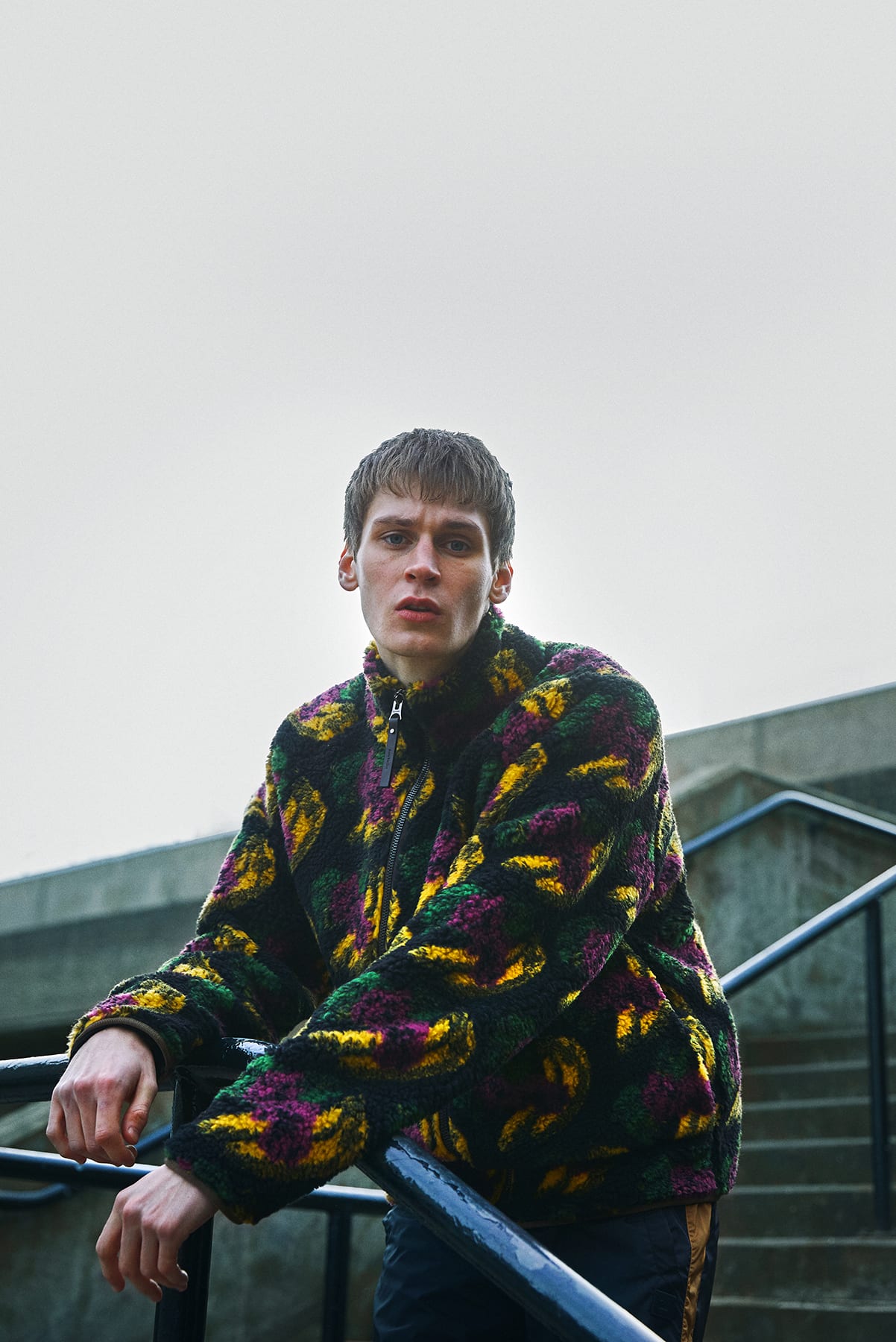 acne studios sherpa jacket