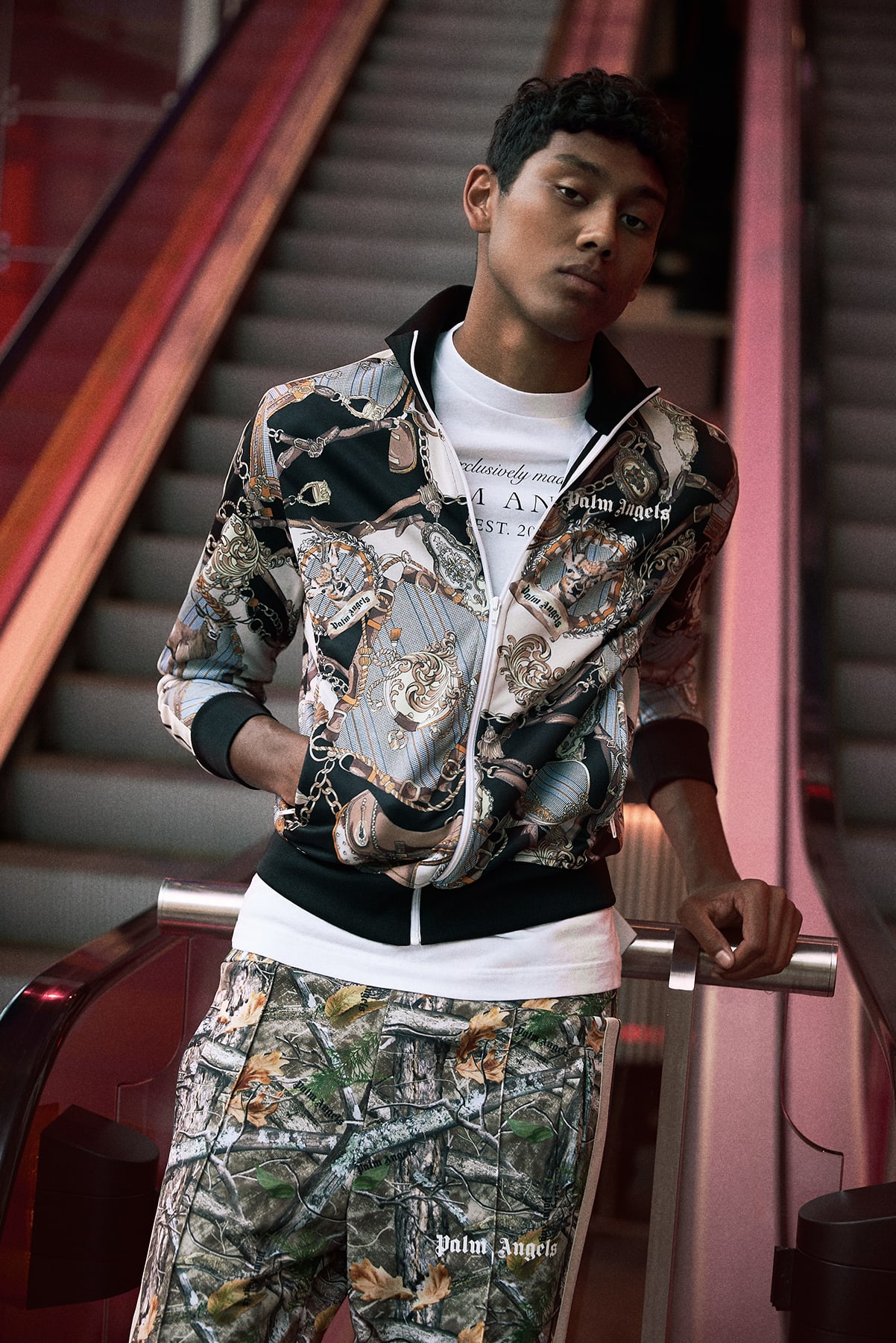 palm angels camo tracksuit