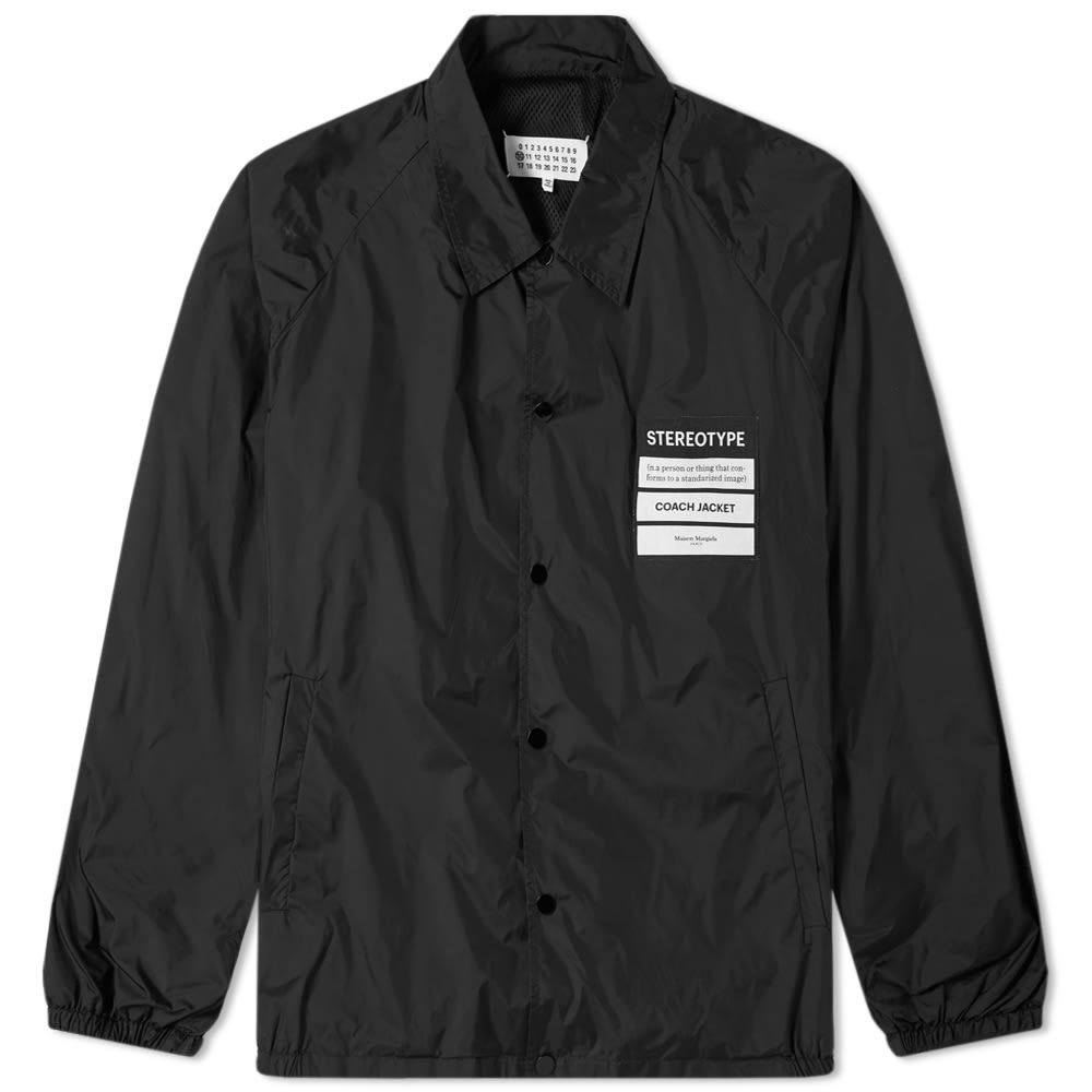Maison Margiela 10 Stereotype Coach Jacket Black End