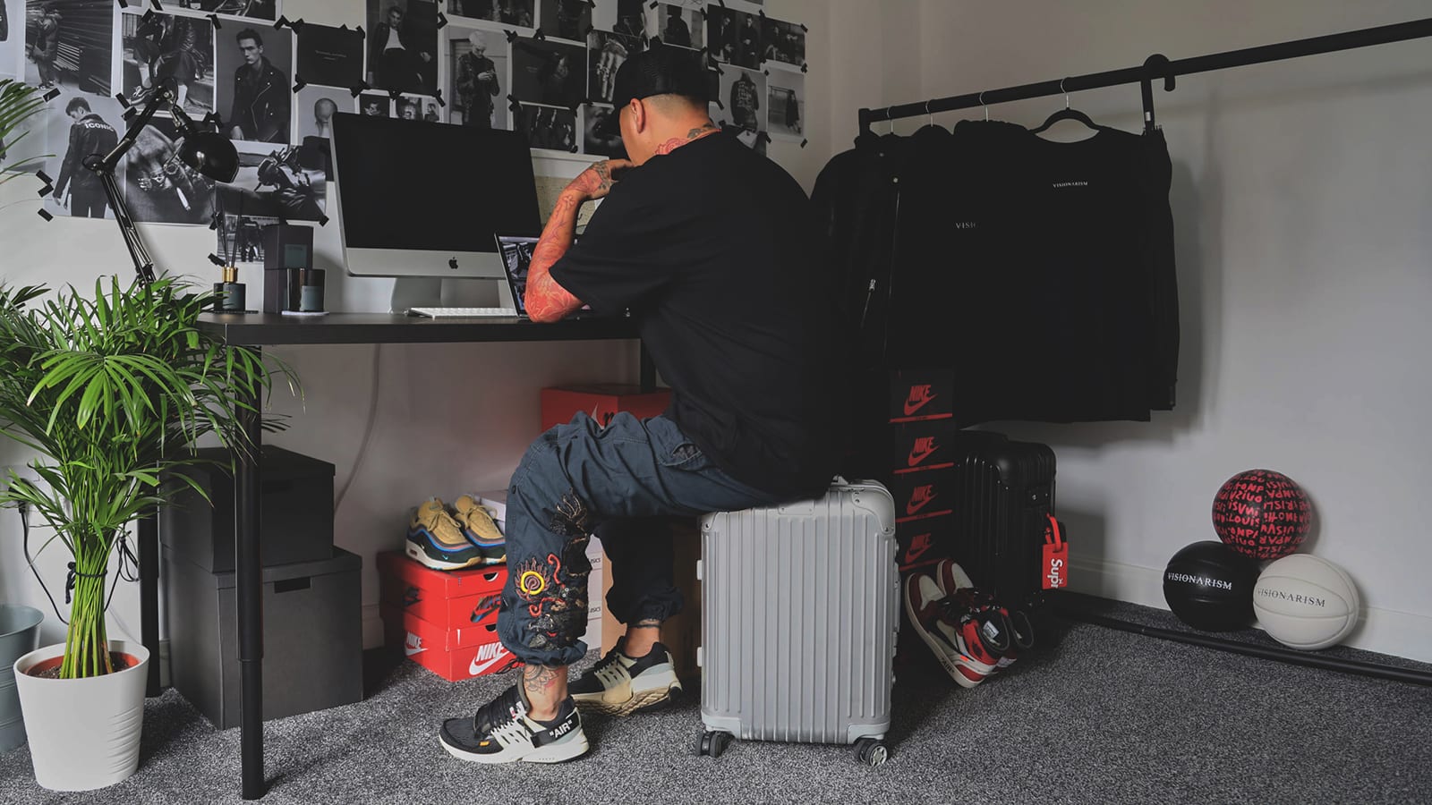Flight Case Sneakers: Ste Wing by end_clothing