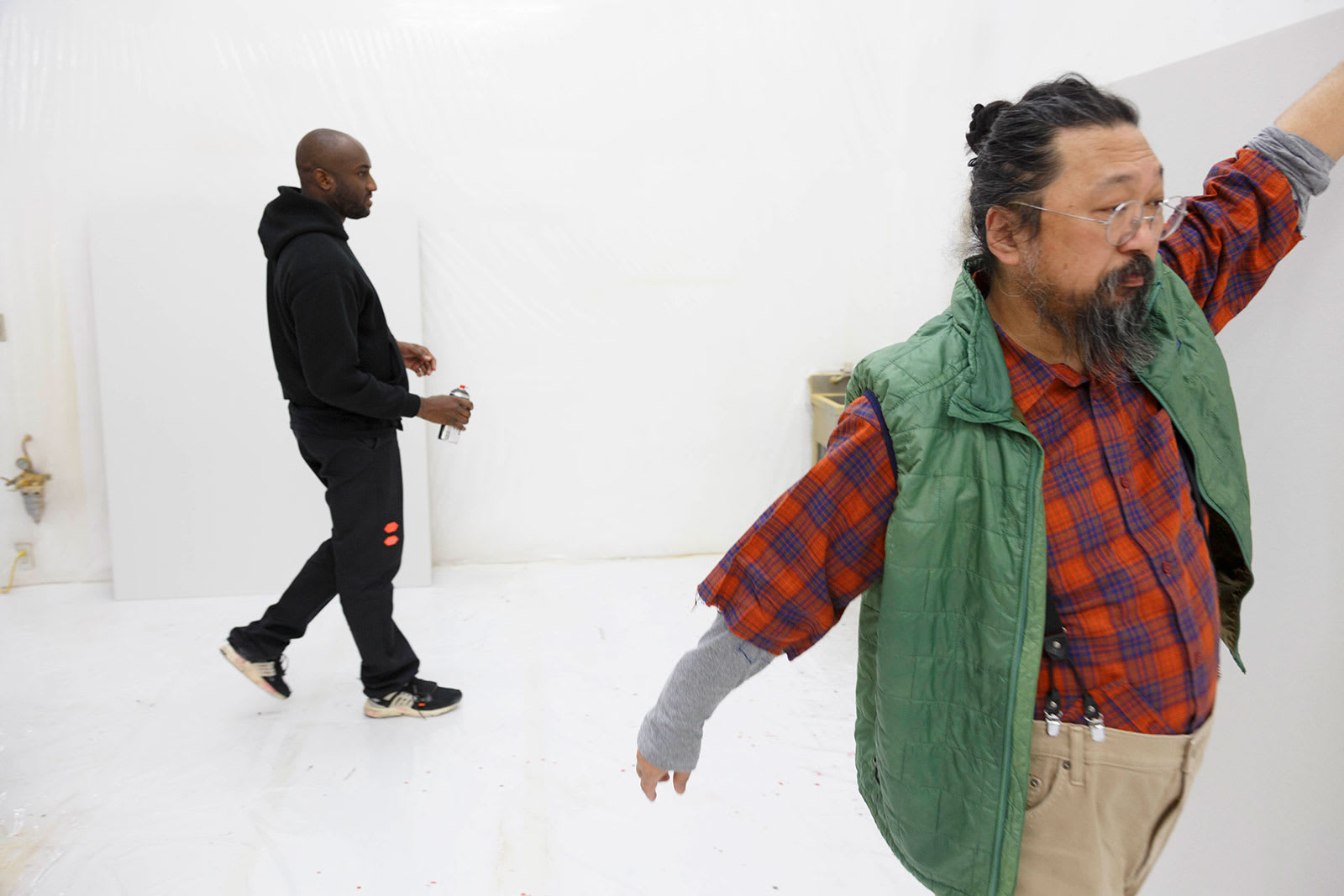 What Happened at Virgil Abloh & Takashi Murakami's "Future History" Exhibition Launch by end_clothing