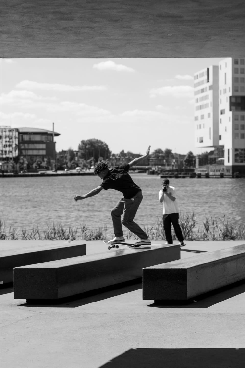 Pop Trading Company Test Their Converse Jack Purcell Pro in Amsterdam