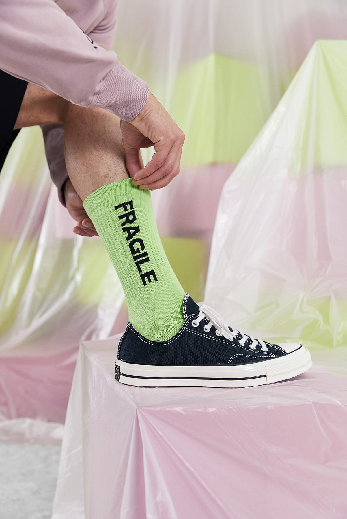 END. x Wood Wood Sock