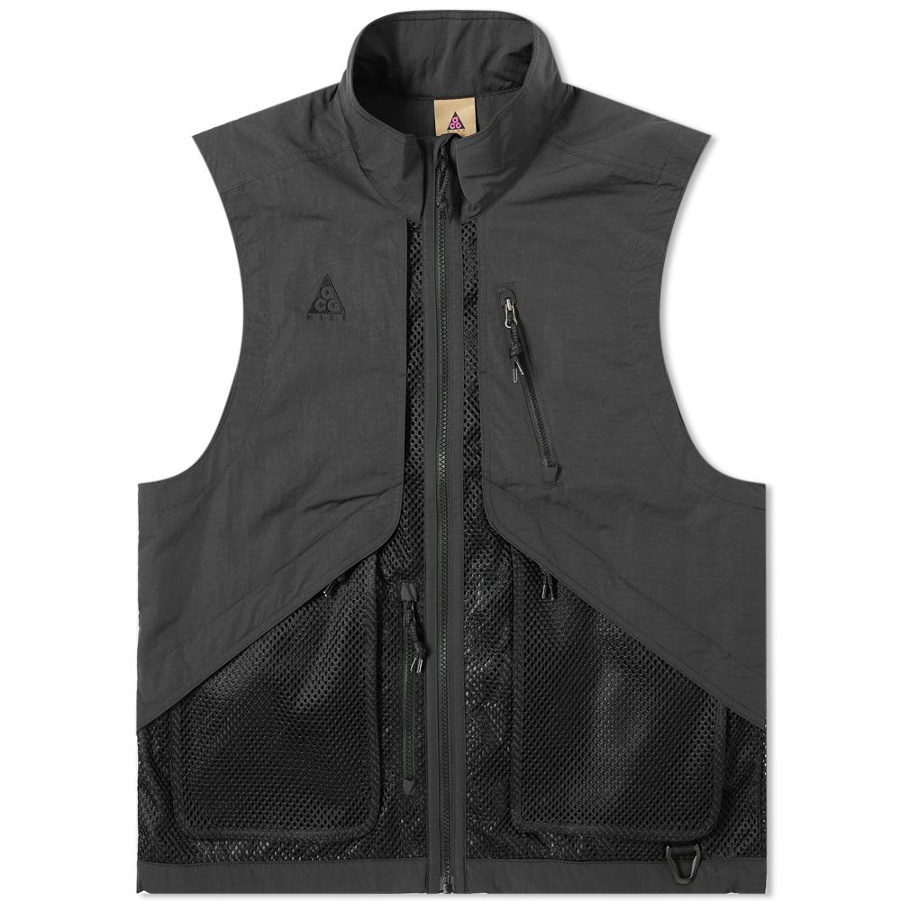 nike acg vest black