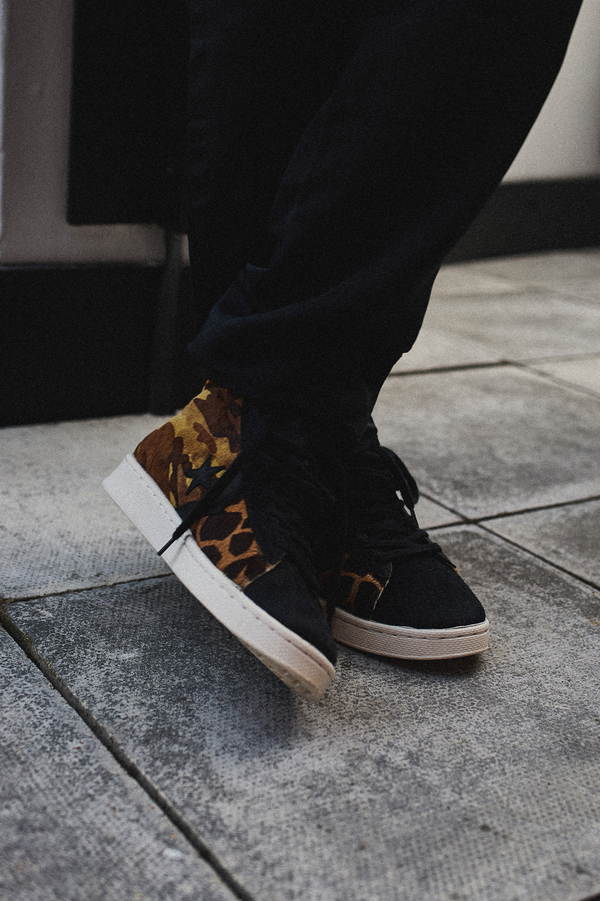 converse pony hair pro leather