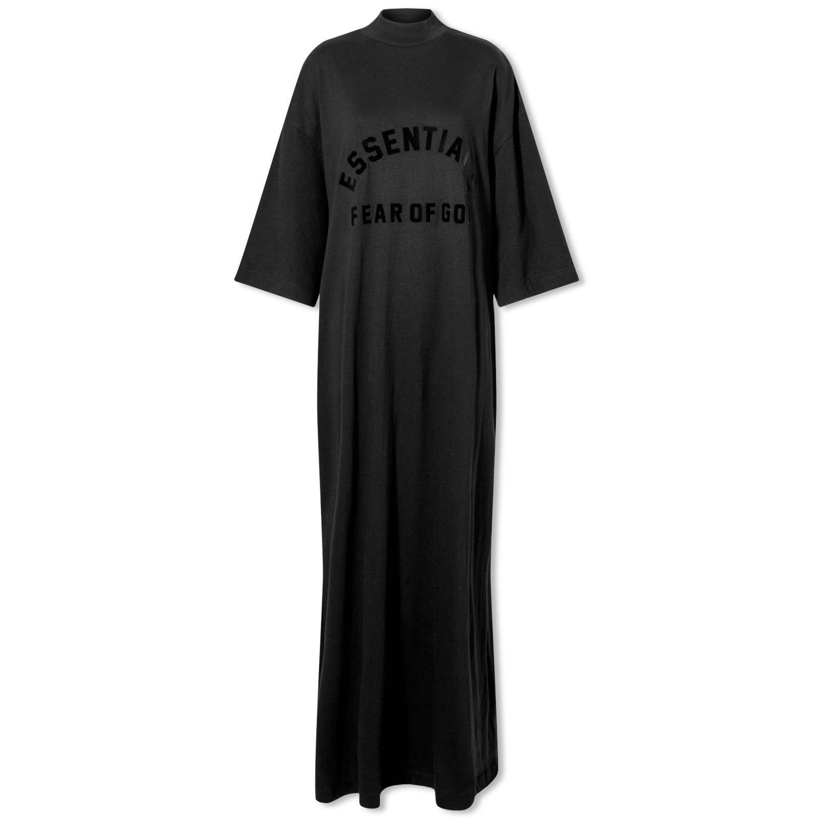 Fear Of God Essentials【3/4 Sleeve Dress 】 Fear Of God 3/4 Sleeve Dress in Black | Lyst