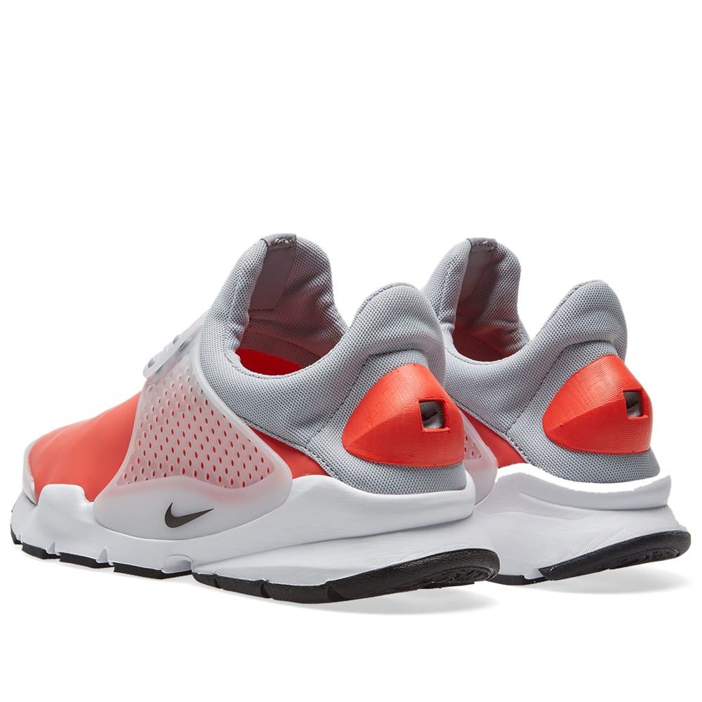 nike sock dart orange