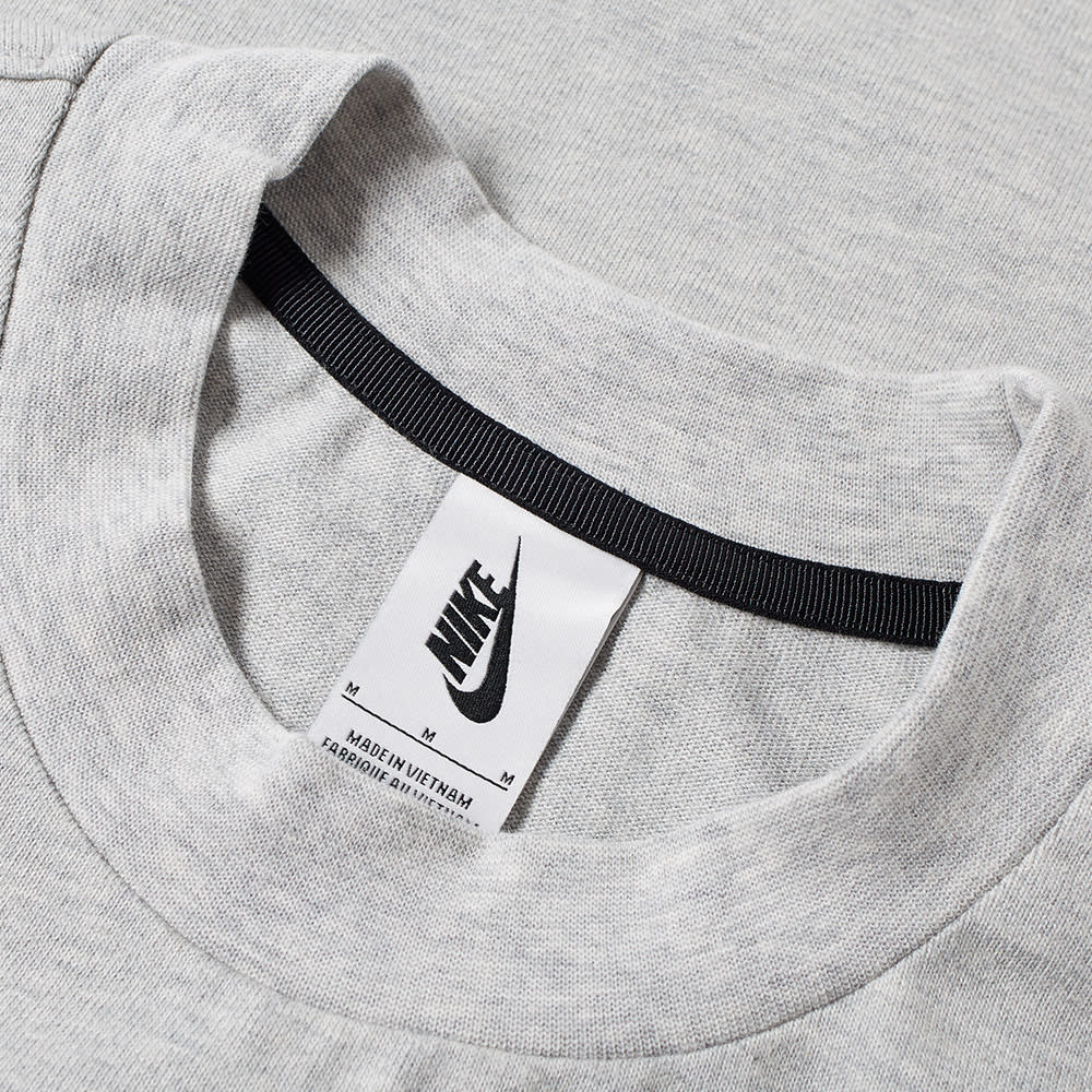 NikeLab Essentials Heavy Tee Grey Heather & Black | END. (US)