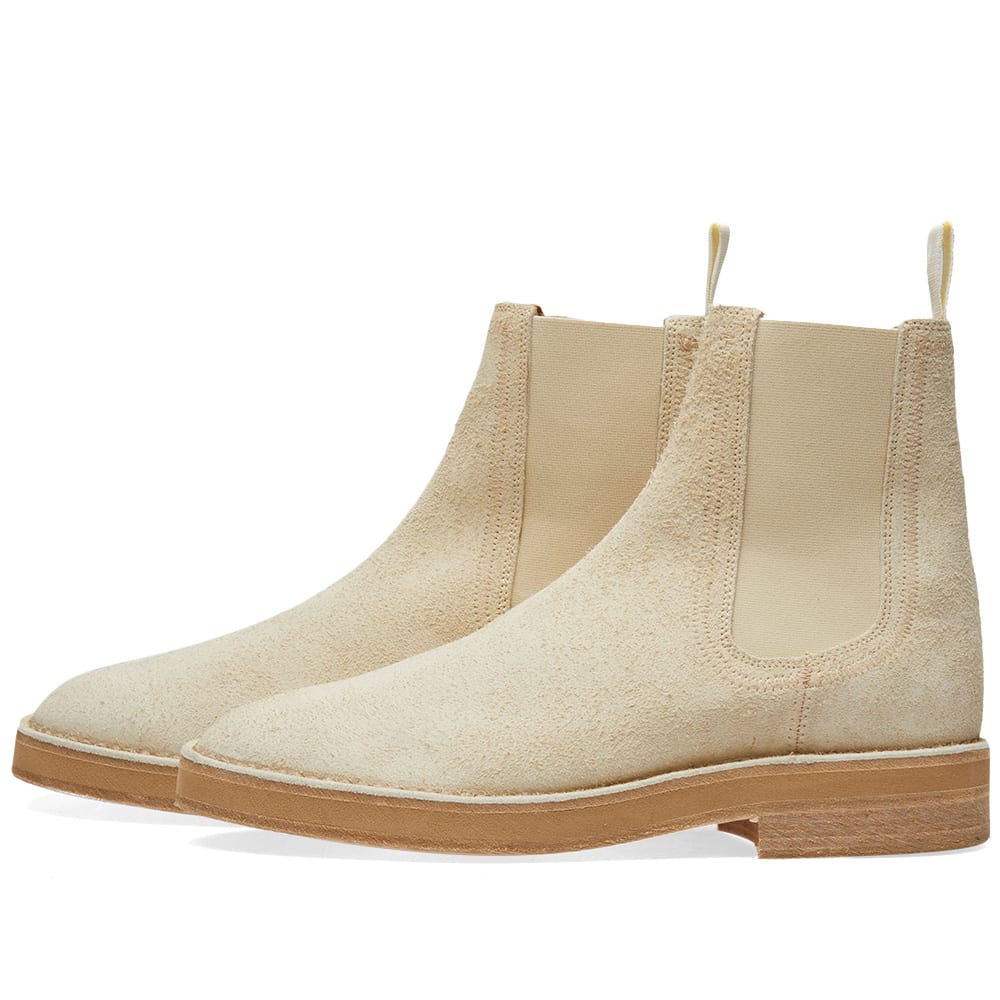 yeezy season 6 chelsea boot beige