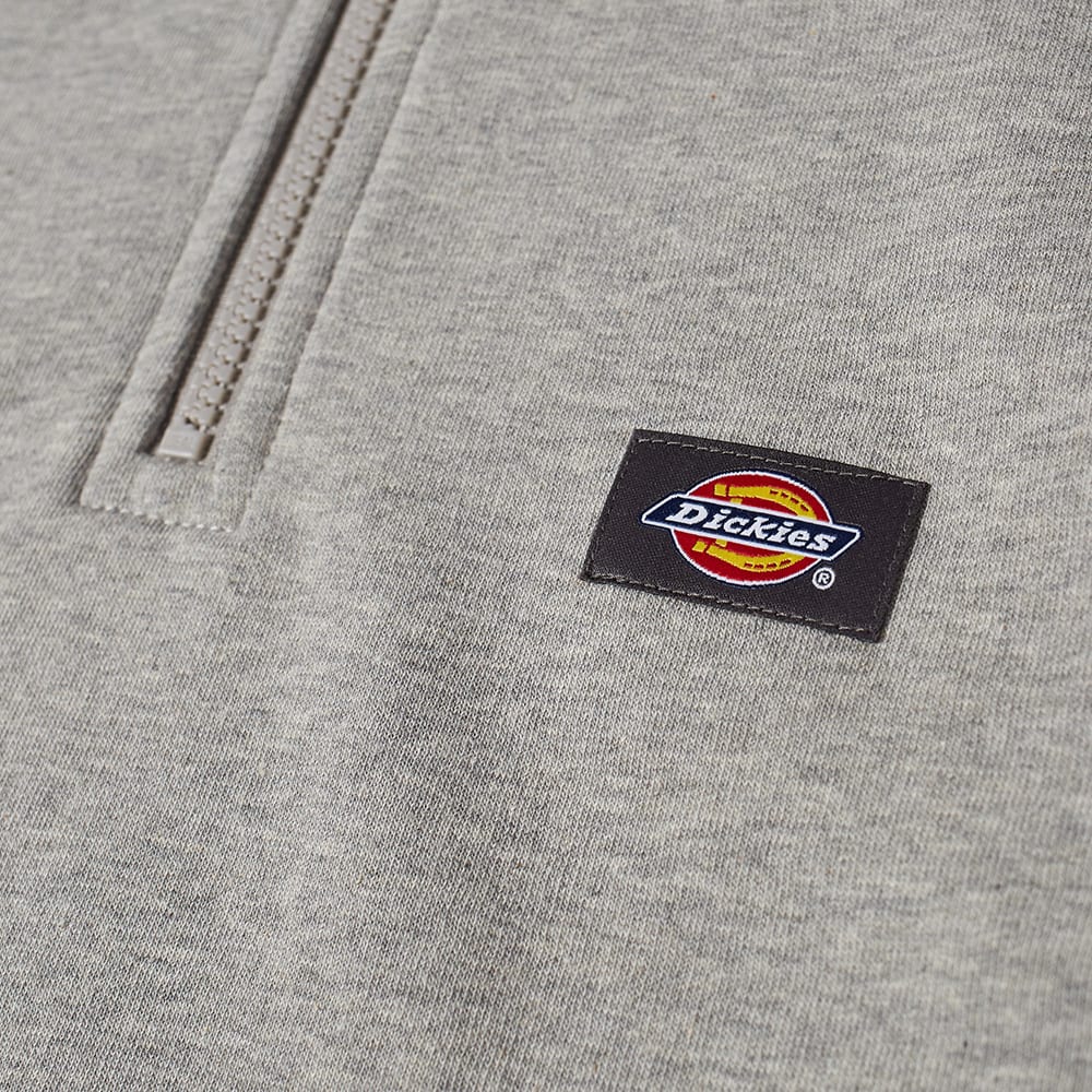 Dickies Oakport Half Zip Sweat Grey Melange END.