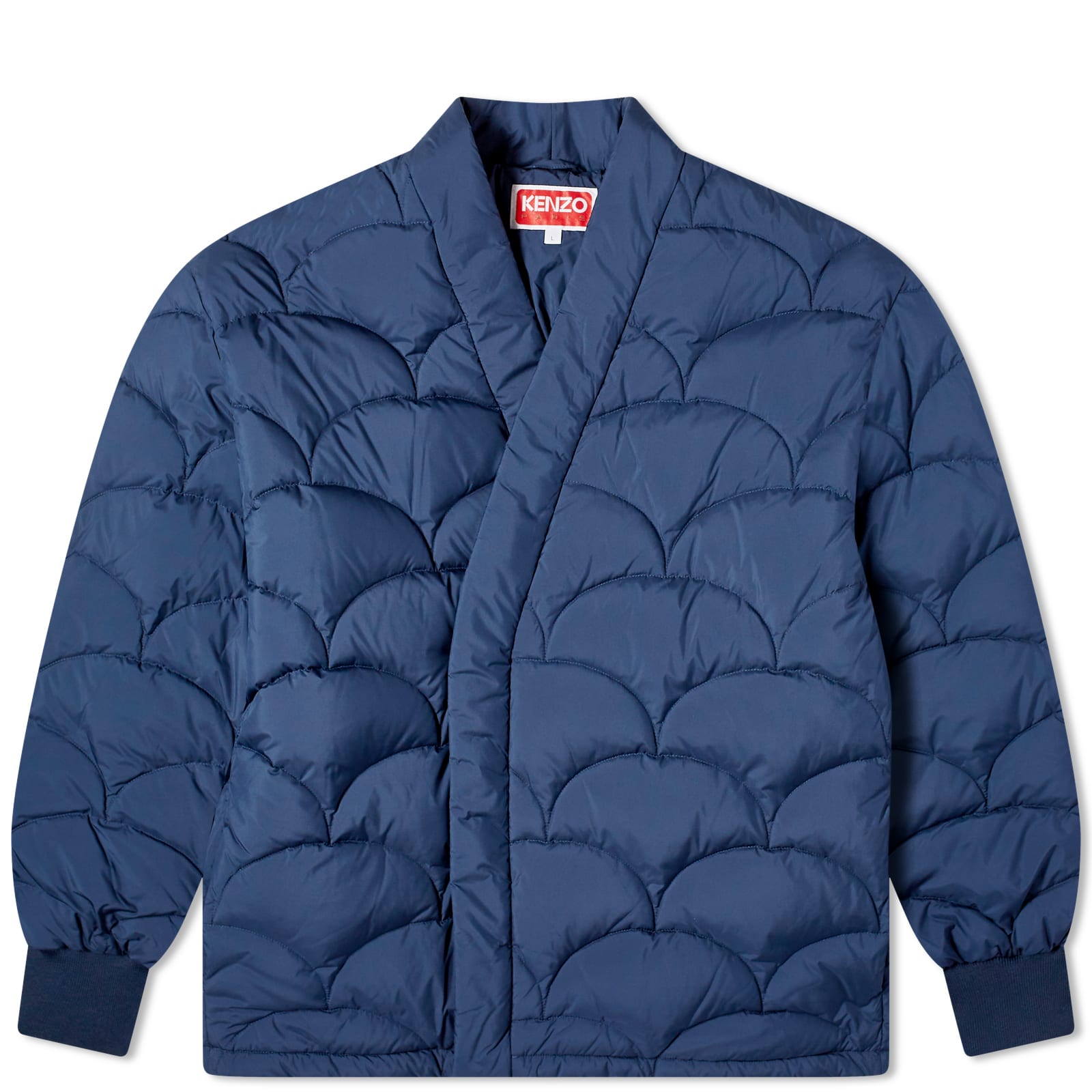 Kenzo Men's Kimono Down Jacket Midnight Blue | FE55MA1459NL-77