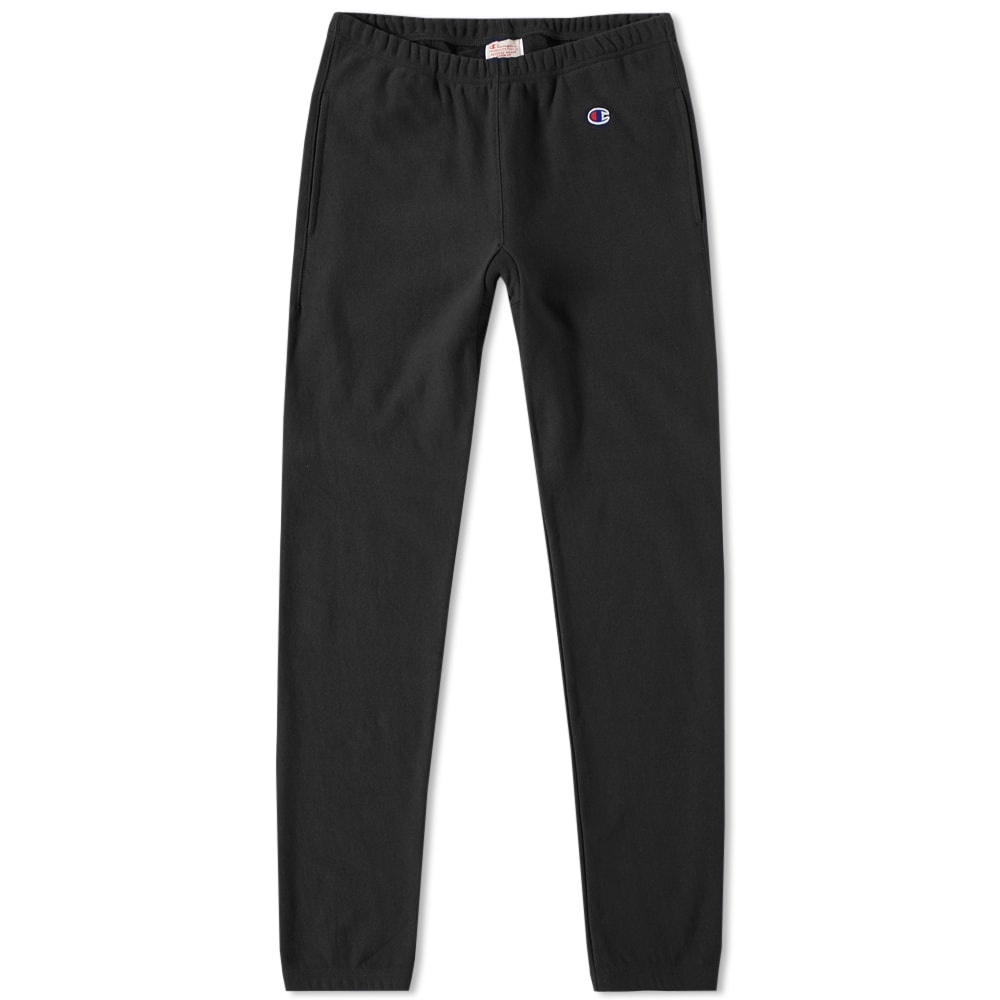 Champion Reverse Weave Cuff Pant Black | END.