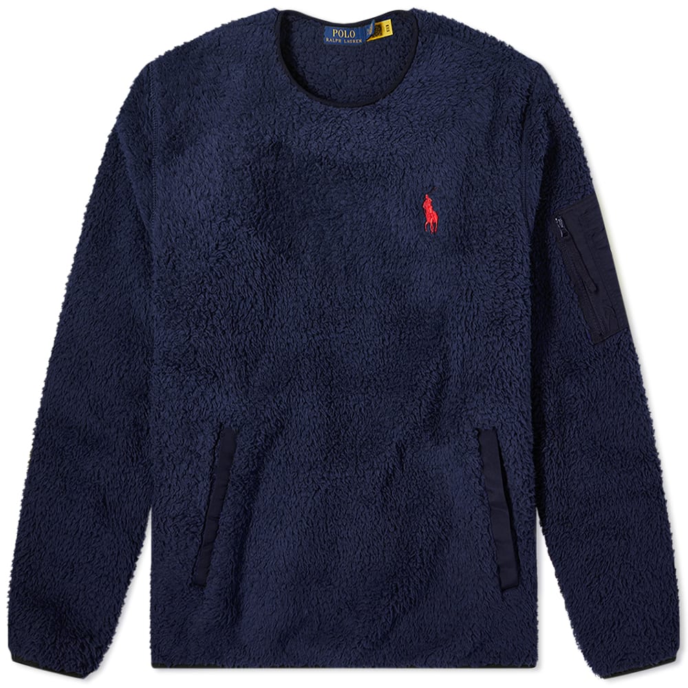polo sherpa pullover