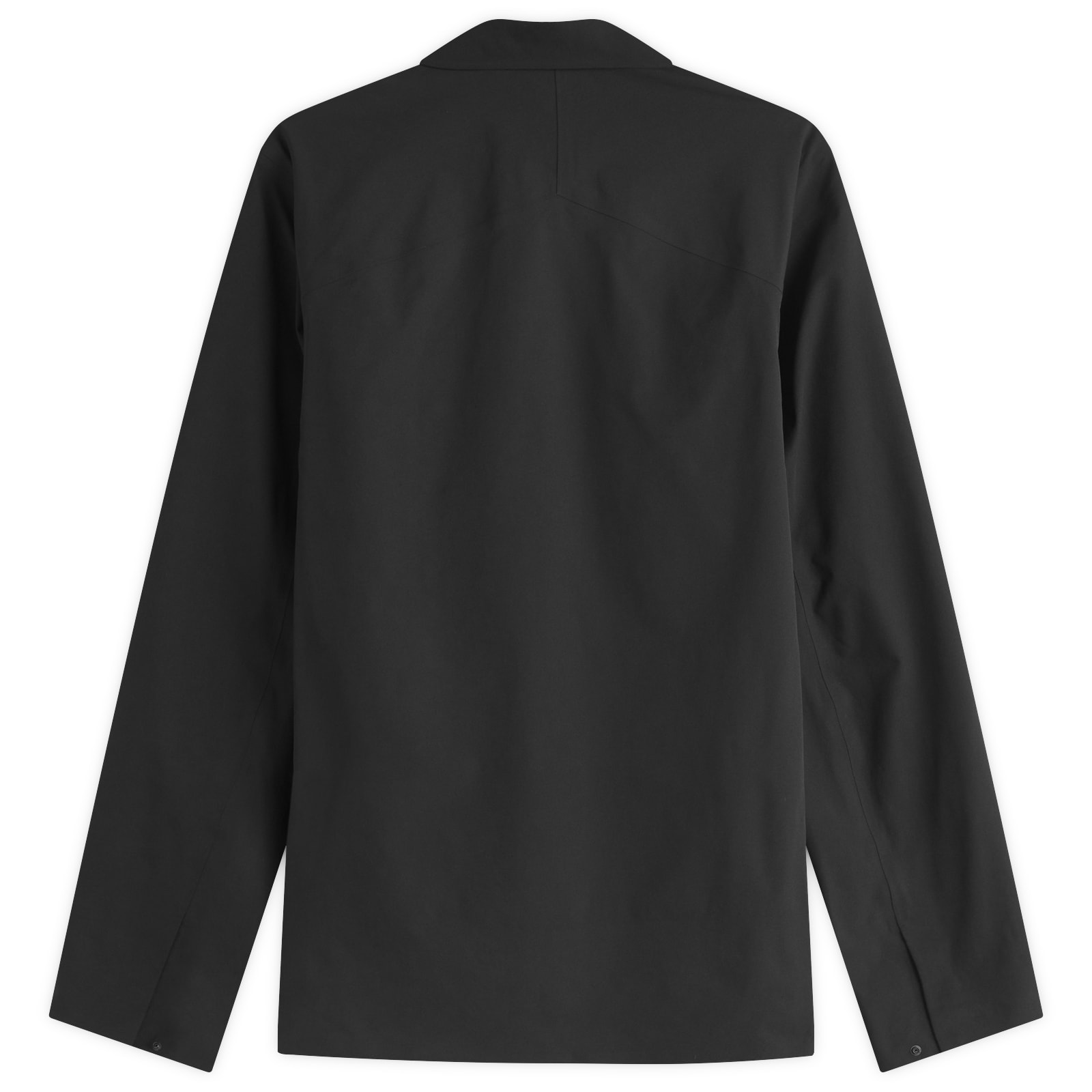 Arc'teryx Veilance Field Long Sleeve Shirt Black - Curated Menswear
