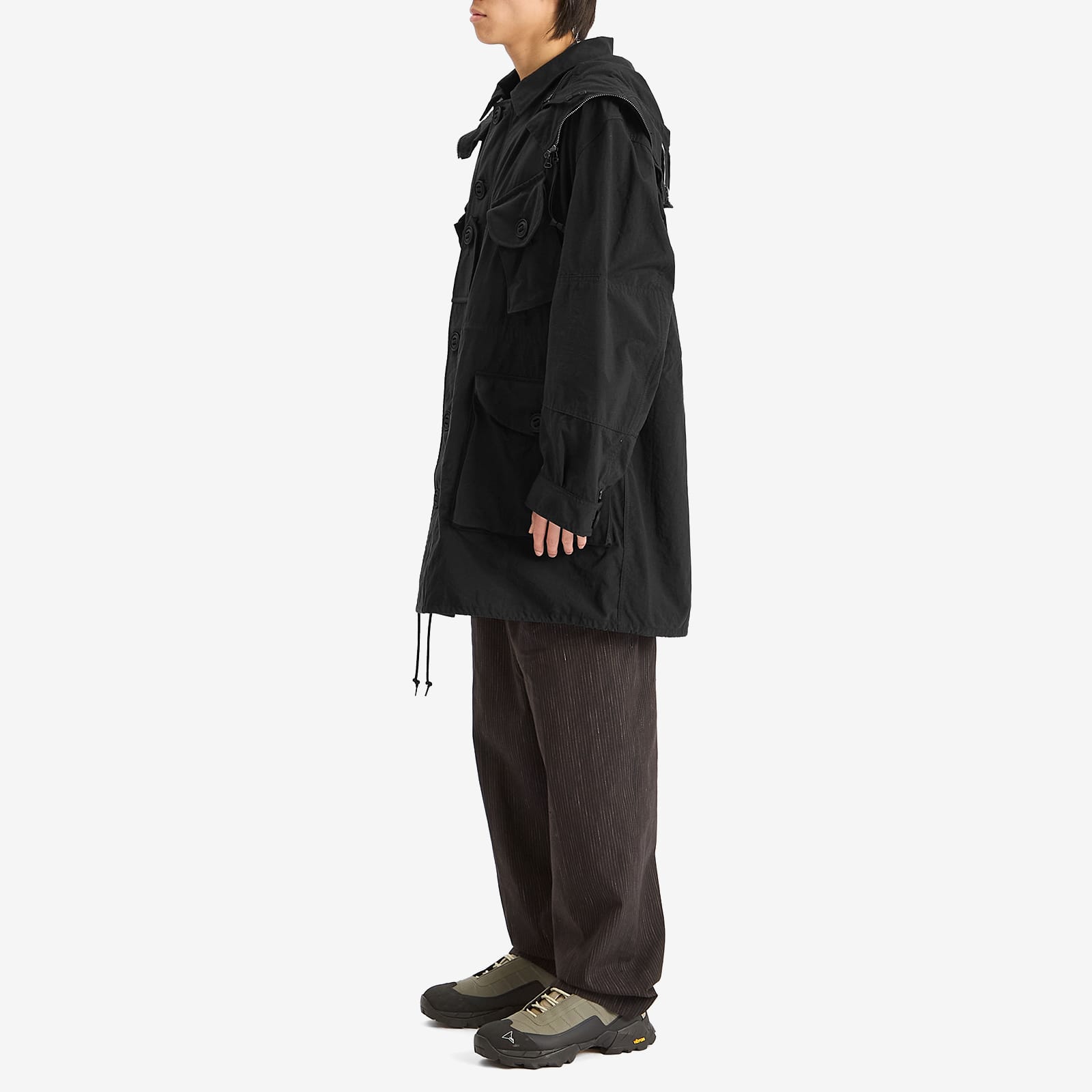 ジャケット・アウター cpcompany junya watanbe Junya Watanabe MAN Men's x C.P Company Nylon Oxford Goggle Jacket