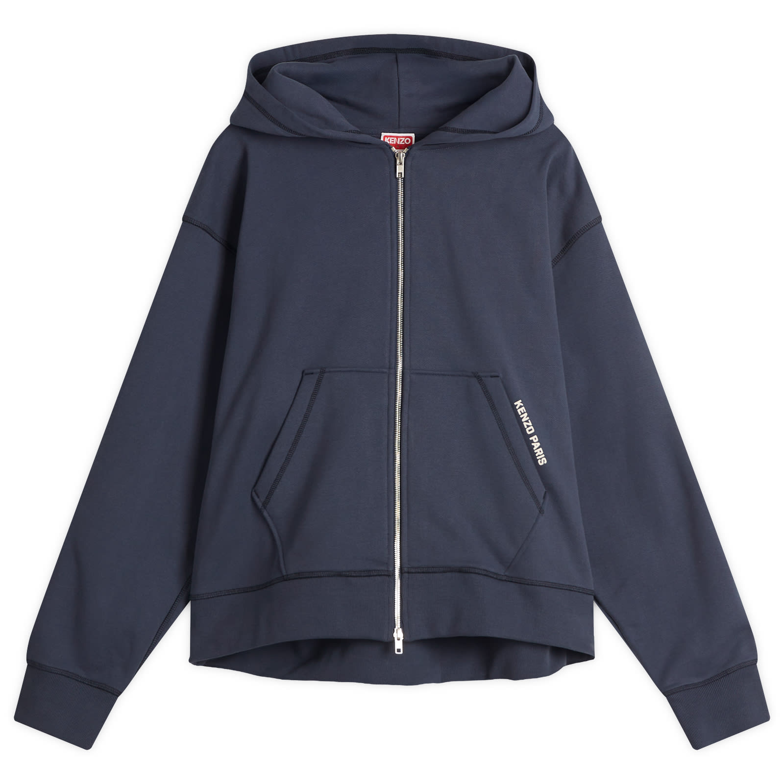【送料関税込】Kenzo Gots Jungle Elephant Full Zip Hoodie Kenzo Gots Jungle Elephant Full Zip Hoodie Midnight Blue