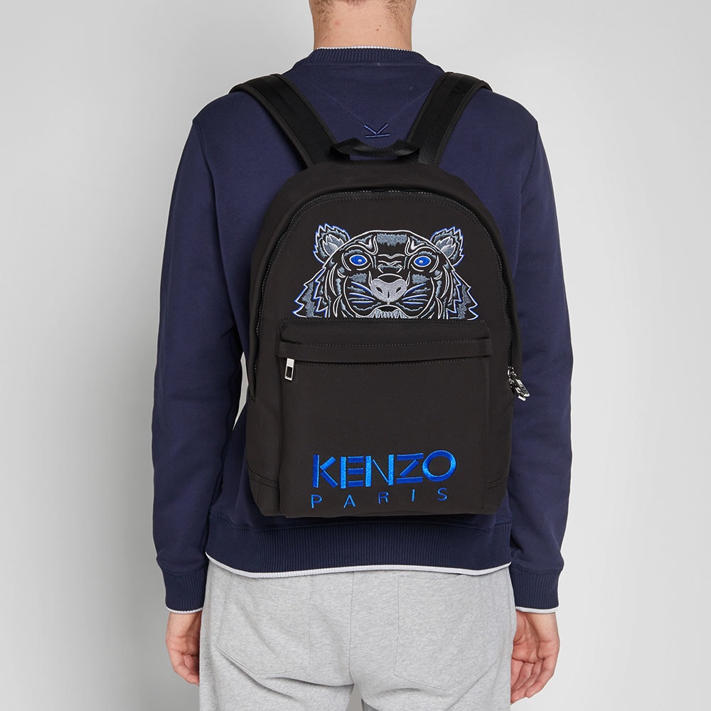 Kenzo Tiger Backpack Black & Blue END. (US)