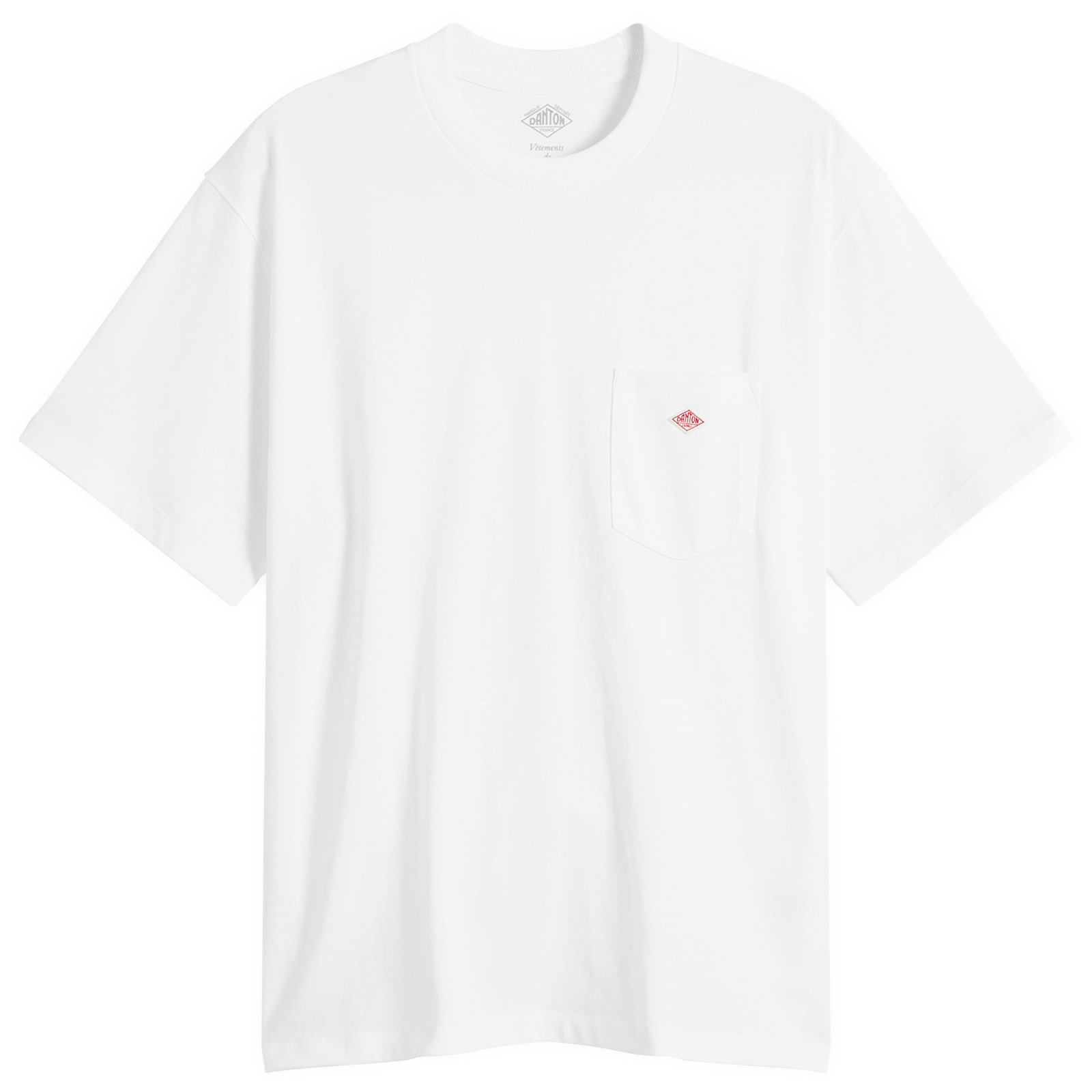 Danton Men’s Pocket T-Shirt White