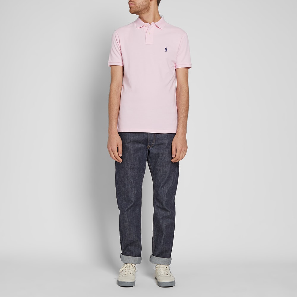 Polo Ralph Lauren Slim Fit Polo Bath Pink END. (US)