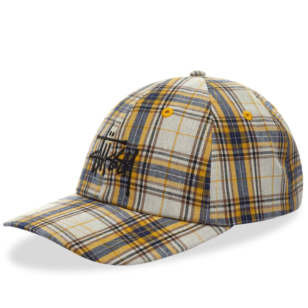 stussy バケットハット マドラスチェック ヘイリービーバー着用