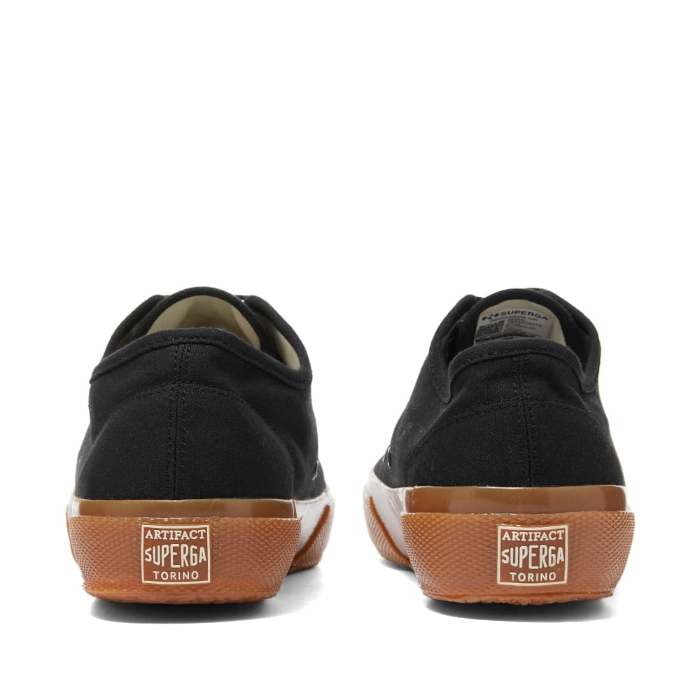 superga black canvas